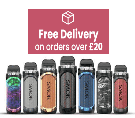 Free delivery - when you spend over £20