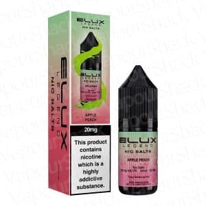 Apple Peach By Elux Legend - 10ml Nic Salts E-Liquid.