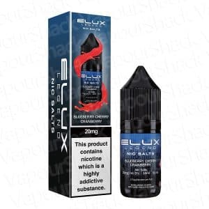 Blueberry Cherry Cranberry By Elux Legend - 10ml Nic Salts E-Liquid.