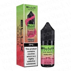 Double Apple By Elux Legend - 10ml Nic Salts E-Liquid.