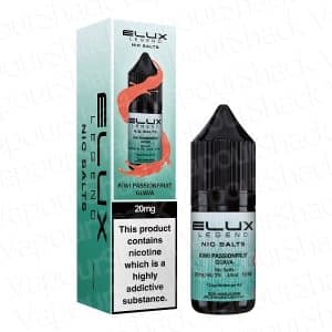 Kiwi Passionfruit Guava By Elux Legend - 10ml Nic Salts E-Liquid.