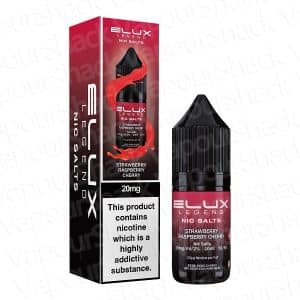 Strawberry Raspberry Cherry By Elux Legend - 10ml Nic Salts E-Liquid.