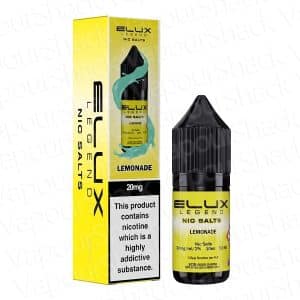 Lemonade By Elux Legend - 10ml Nic Salts E-Liquid.
