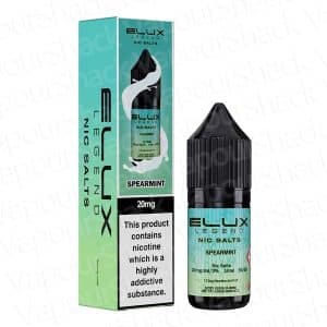 Spearmint By Elux Legend - 10ml Nic Salts E-Liquid.